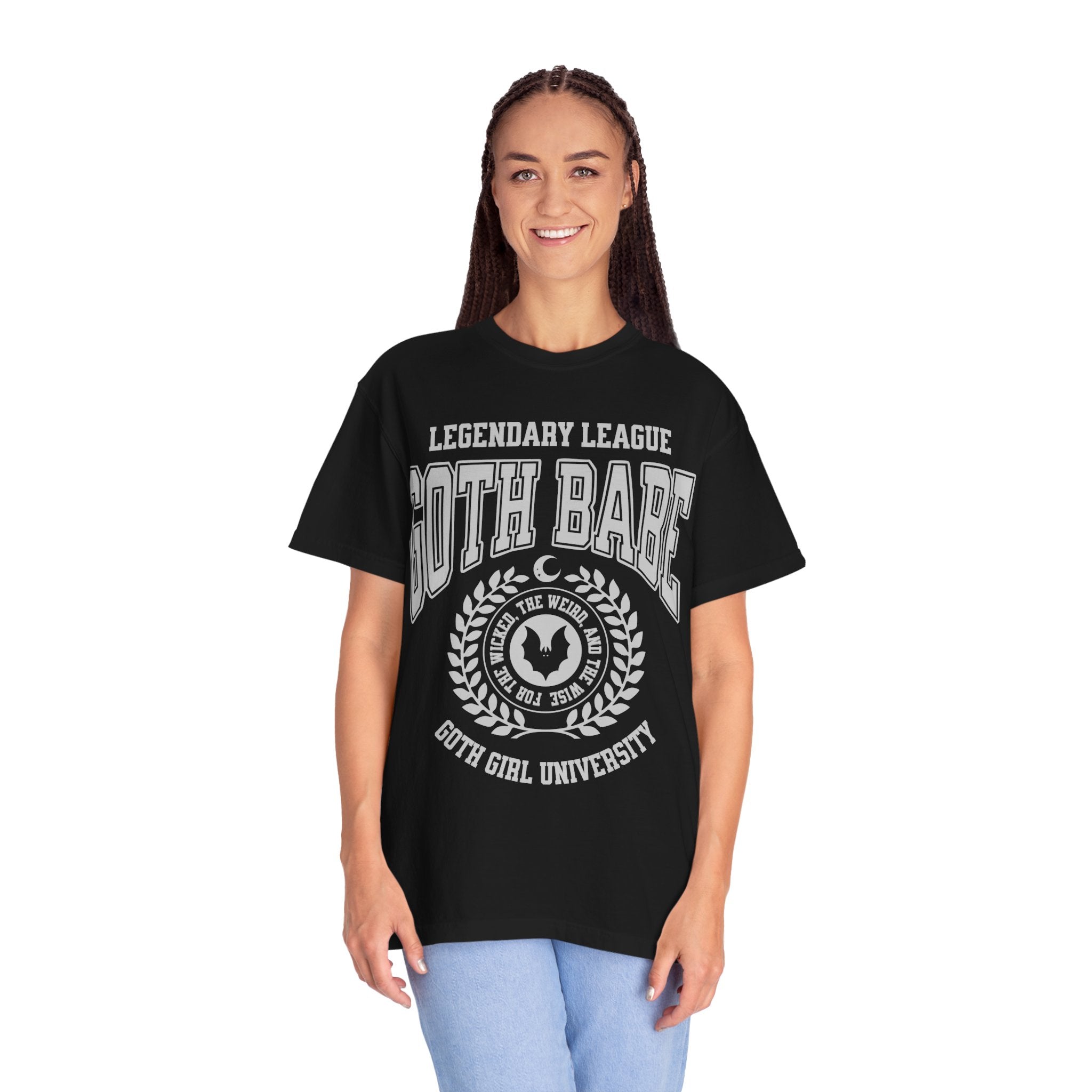 Goth Babe University Comfy Tee