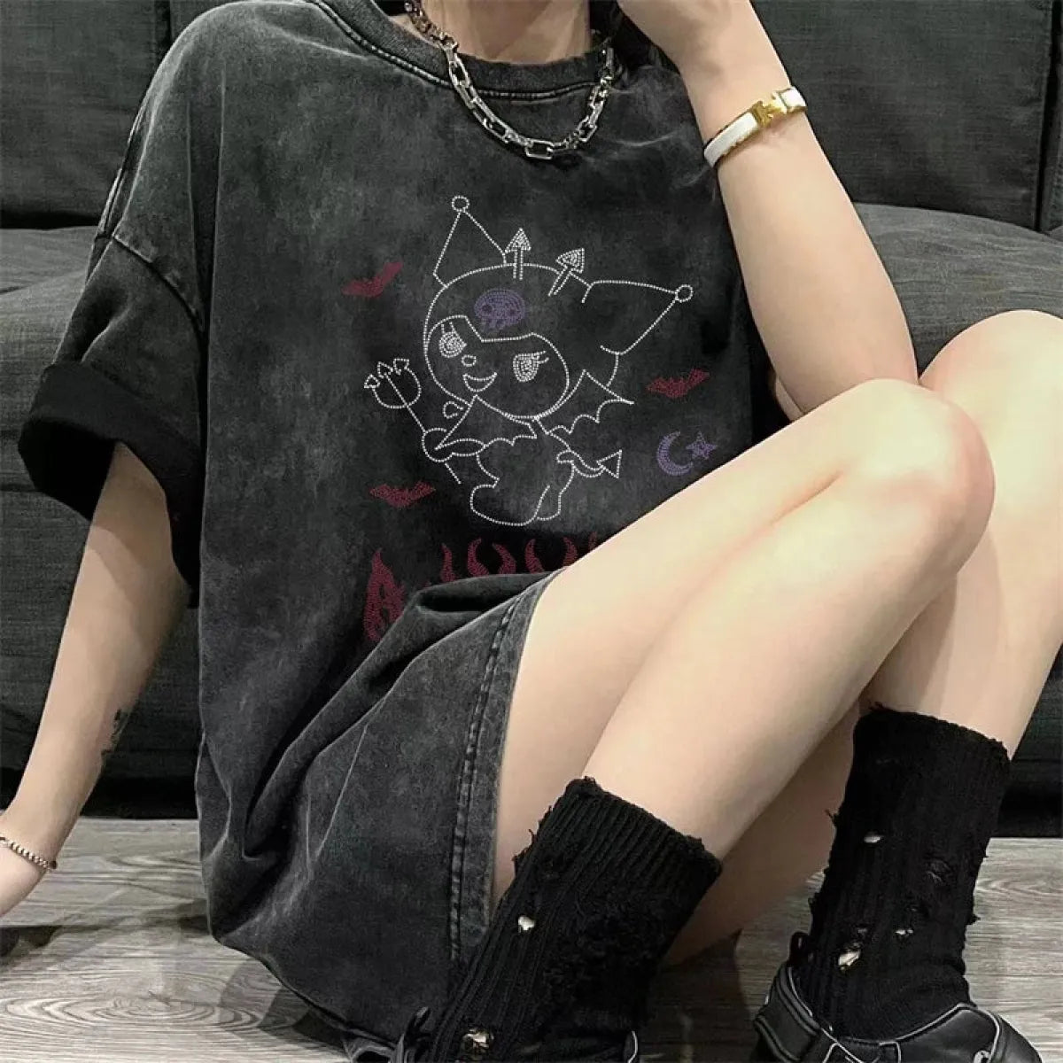 Gothic Harajuku Anime T-Shirt
