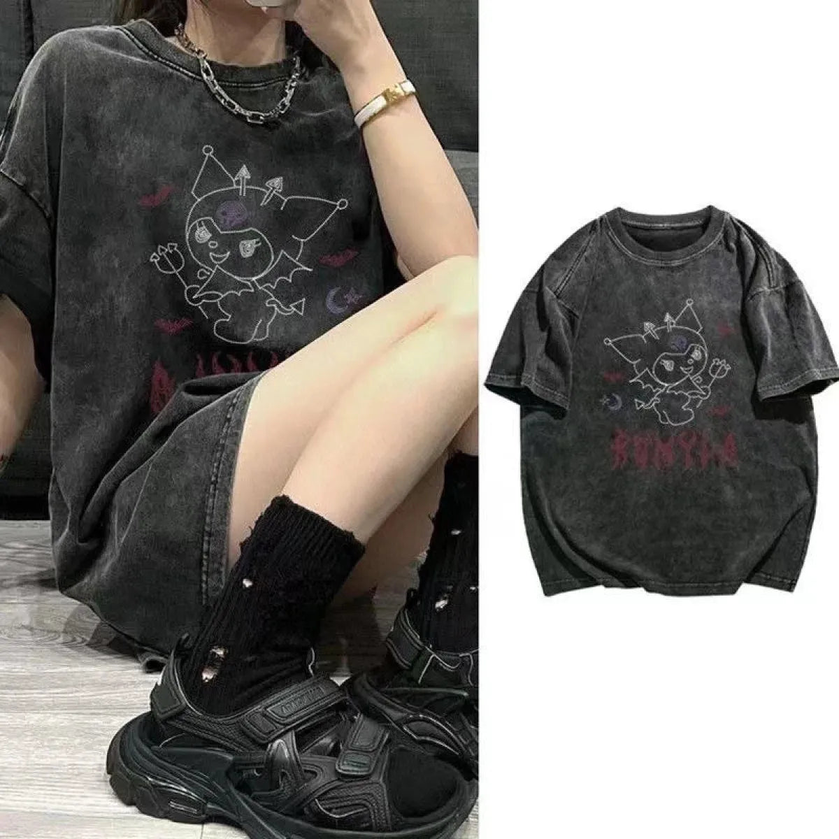 Gothic Harajuku Anime T-Shirt