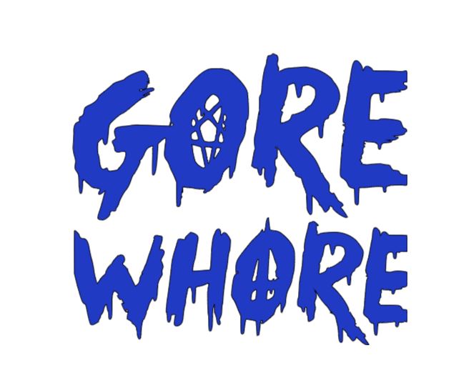 Blue vinyl decal sticker featuring Halloween horror and metaphysical design by witchcraftedinmi