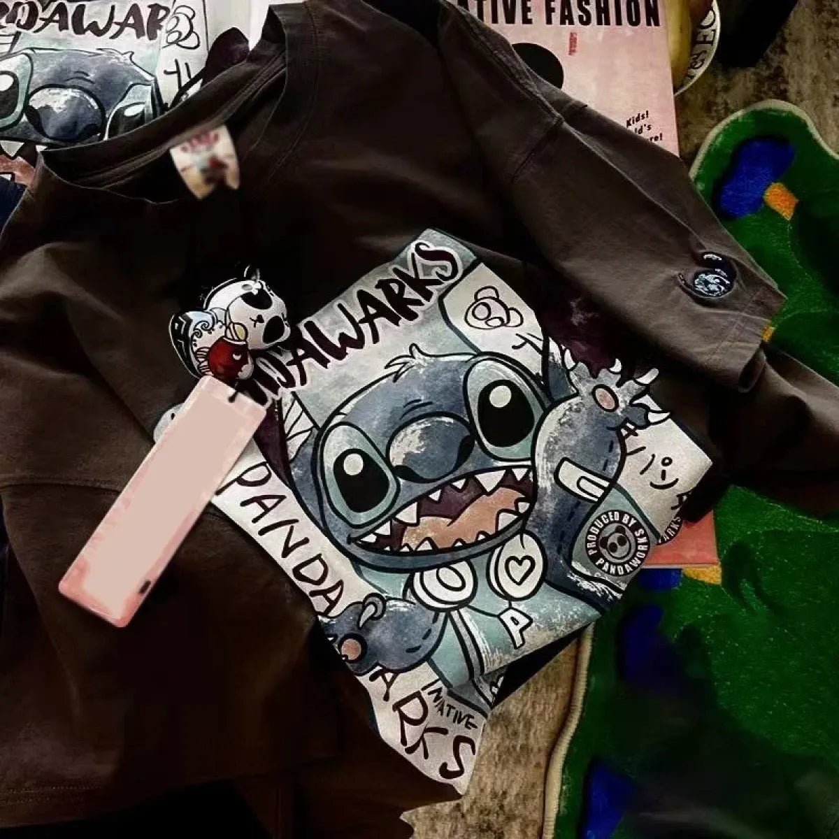 Harajuku Cartoon Graphic T-Shirt