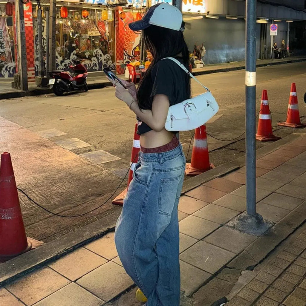 Harajuku Gothic Off-Shoulder T-Shirt - Blackthorn 31