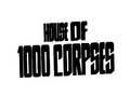 House of 1000 Corpses vinyl decal sticker featuring Halloween horror and metaphysical themes, perfect for decorating spooky spaces.