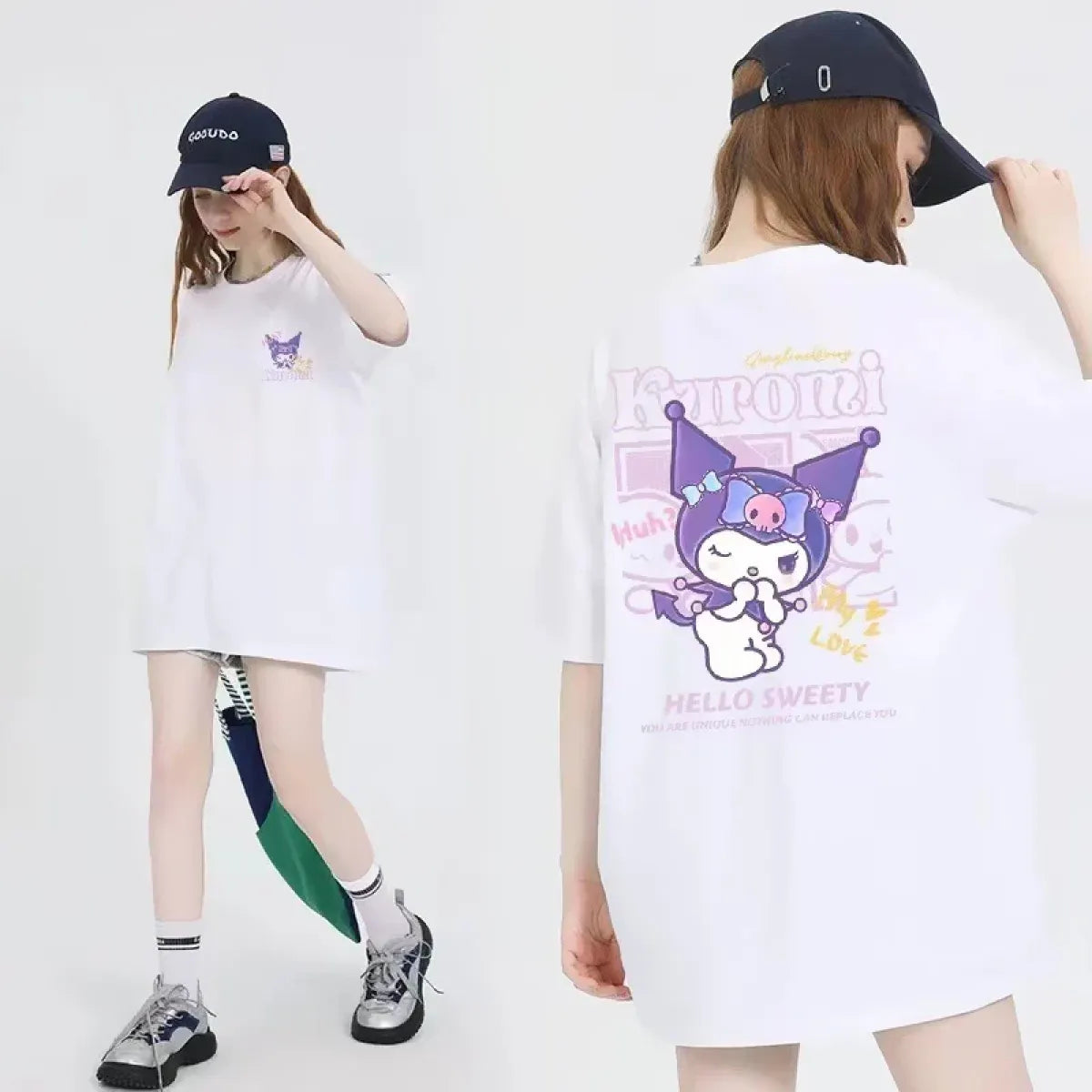 Harajuku Kuromi Graphic T-Shirt