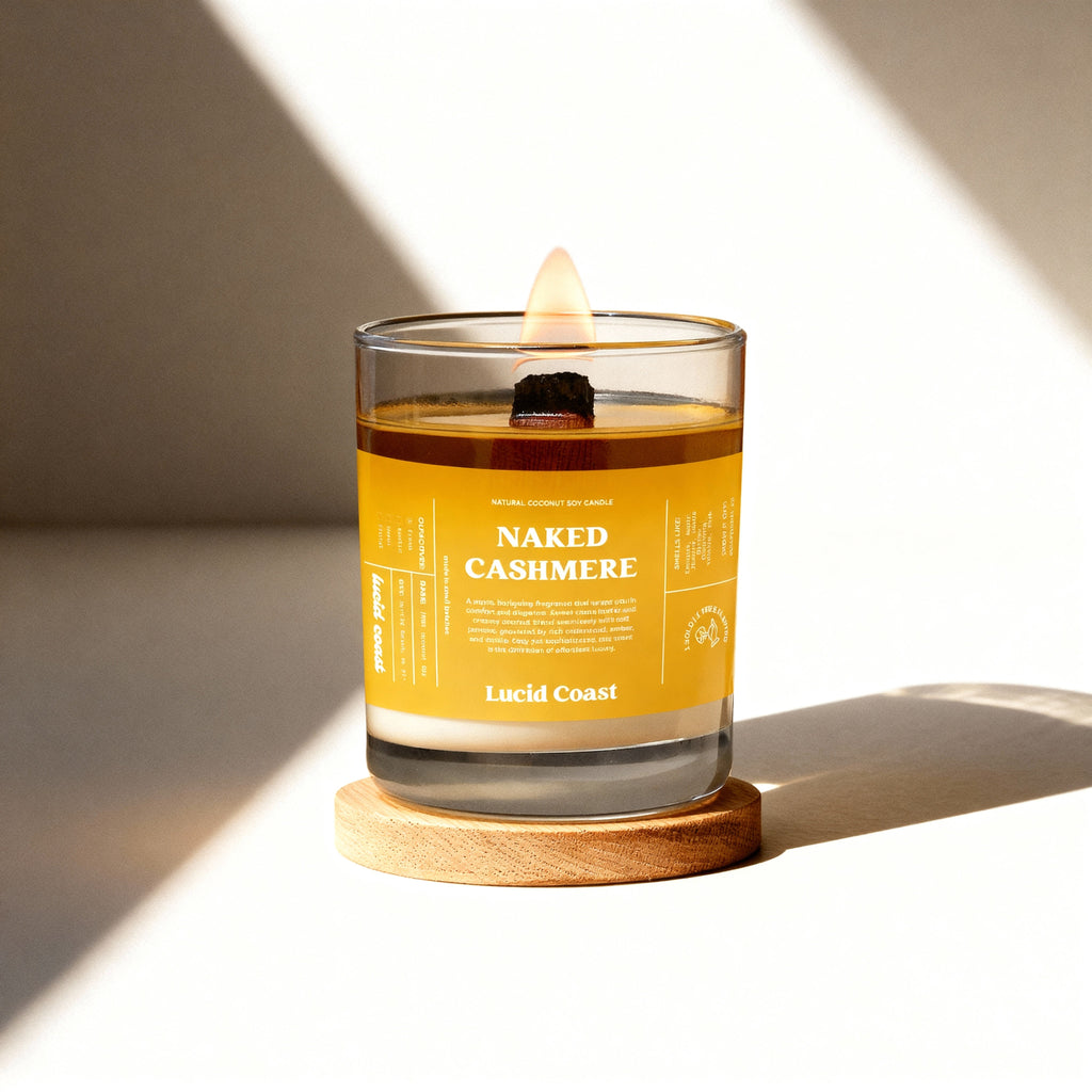 Naked Cashmere Massage Candle - Blackthorn 31