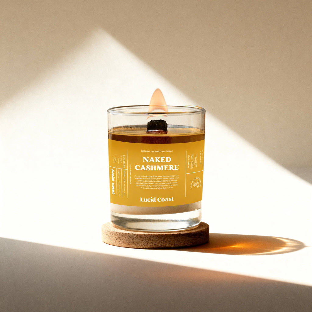 Naked Cashmere Massage Candle - Blackthorn 31