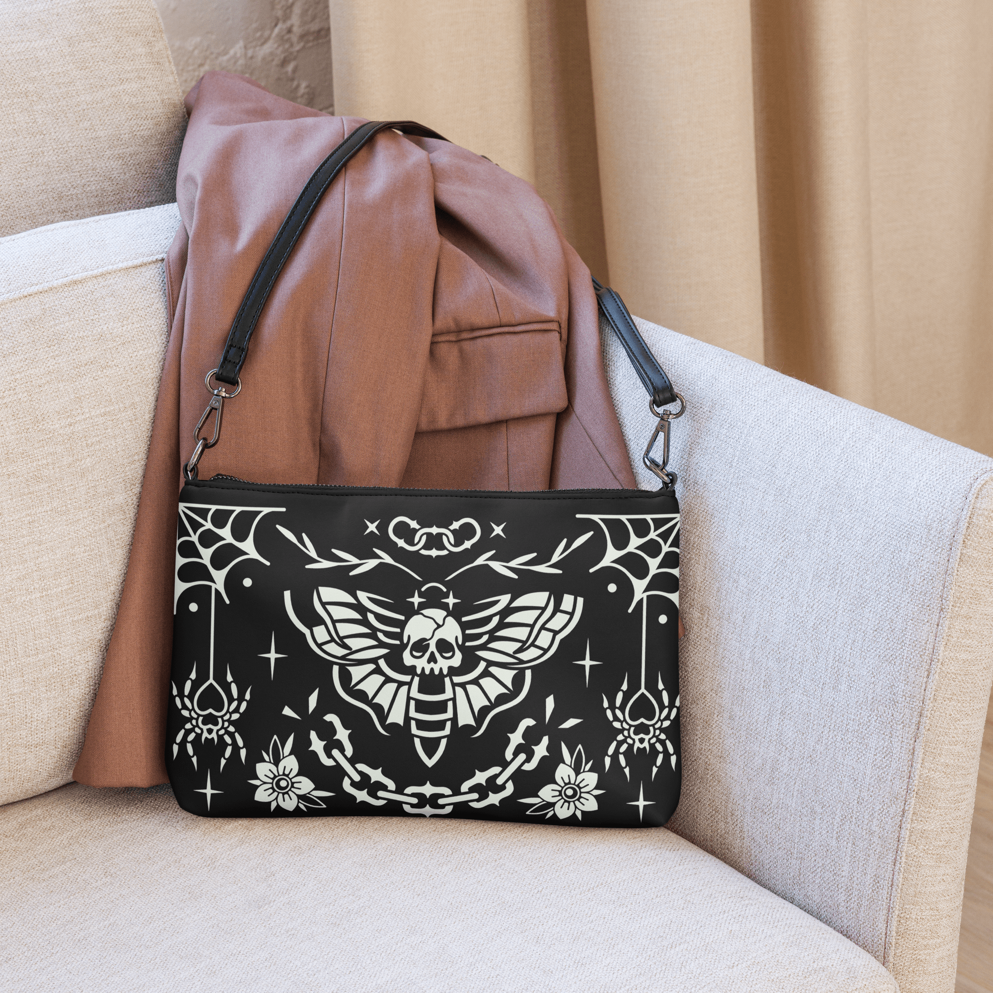 Old School Ink Crossbody Bag - Blackthorn 31