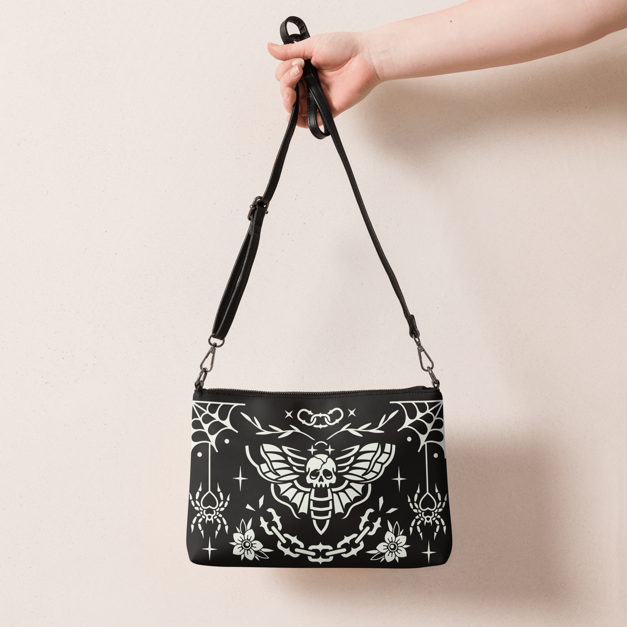 Old School Ink Crossbody Bag - Blackthorn 31