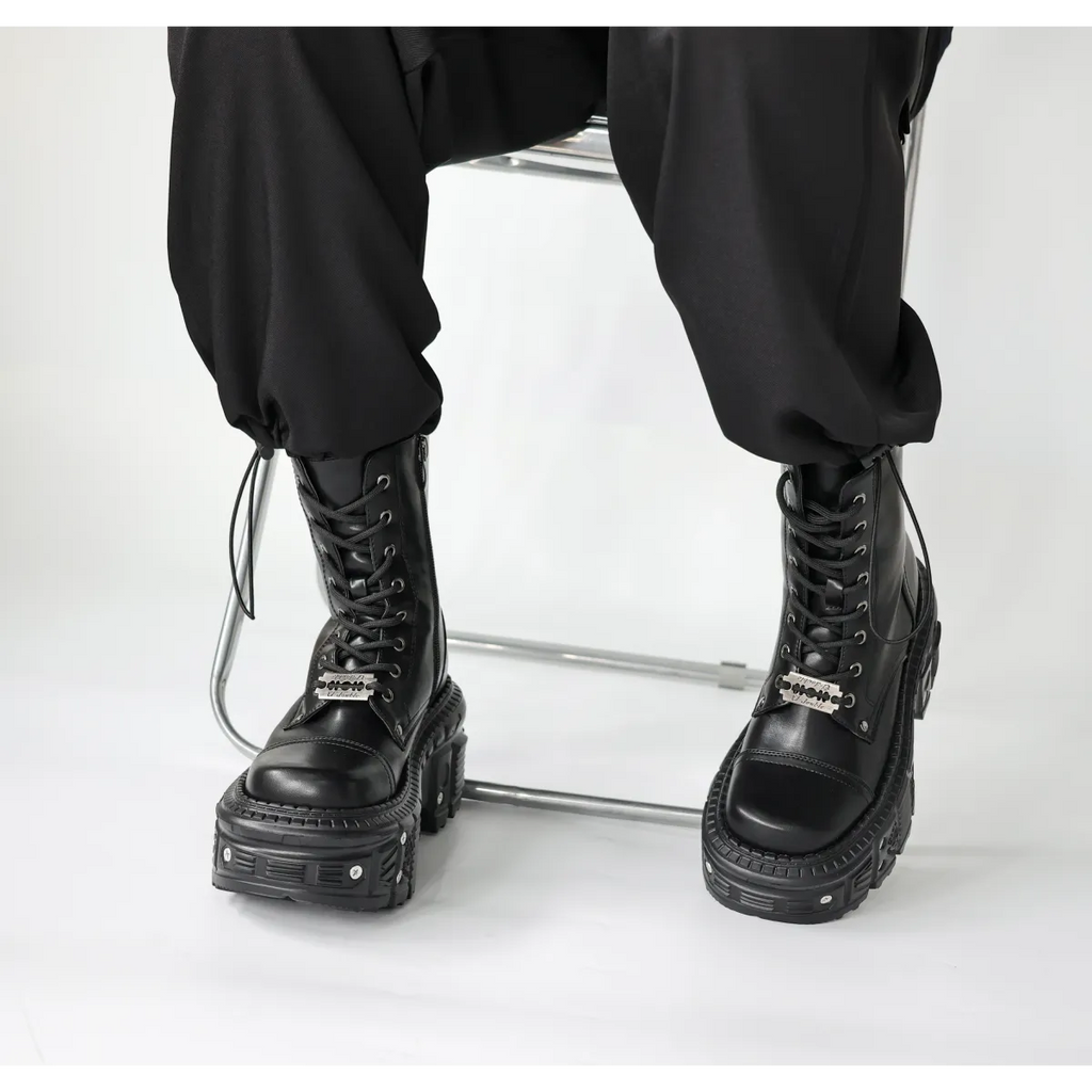 Women's Punk Platform Ankle Boots - Blackthorn 31