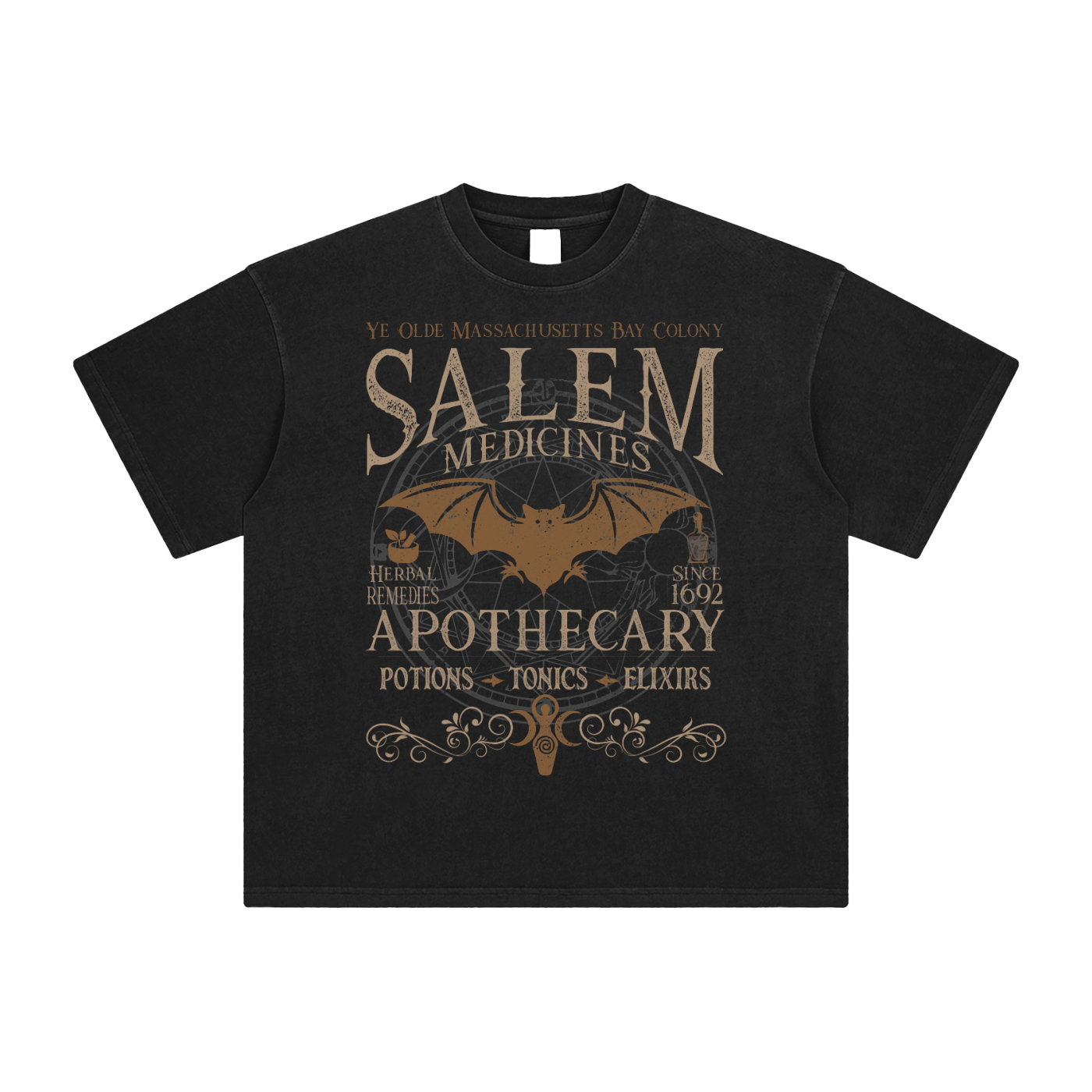 Salem Apothecary Enzyme Washed T-Shirt - Blackthorn 31