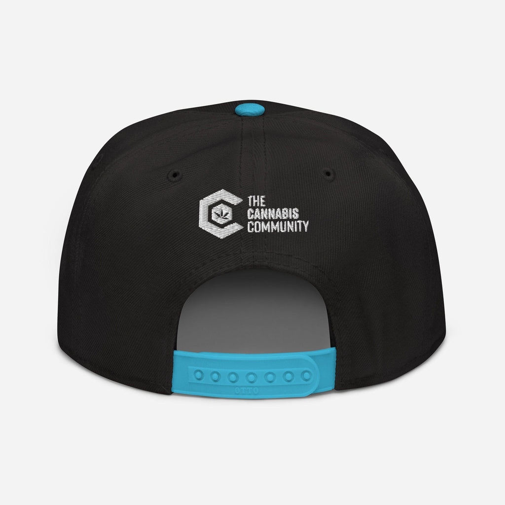 Dopest Mom Cannabis Snapback Hat - Blackthorn 31