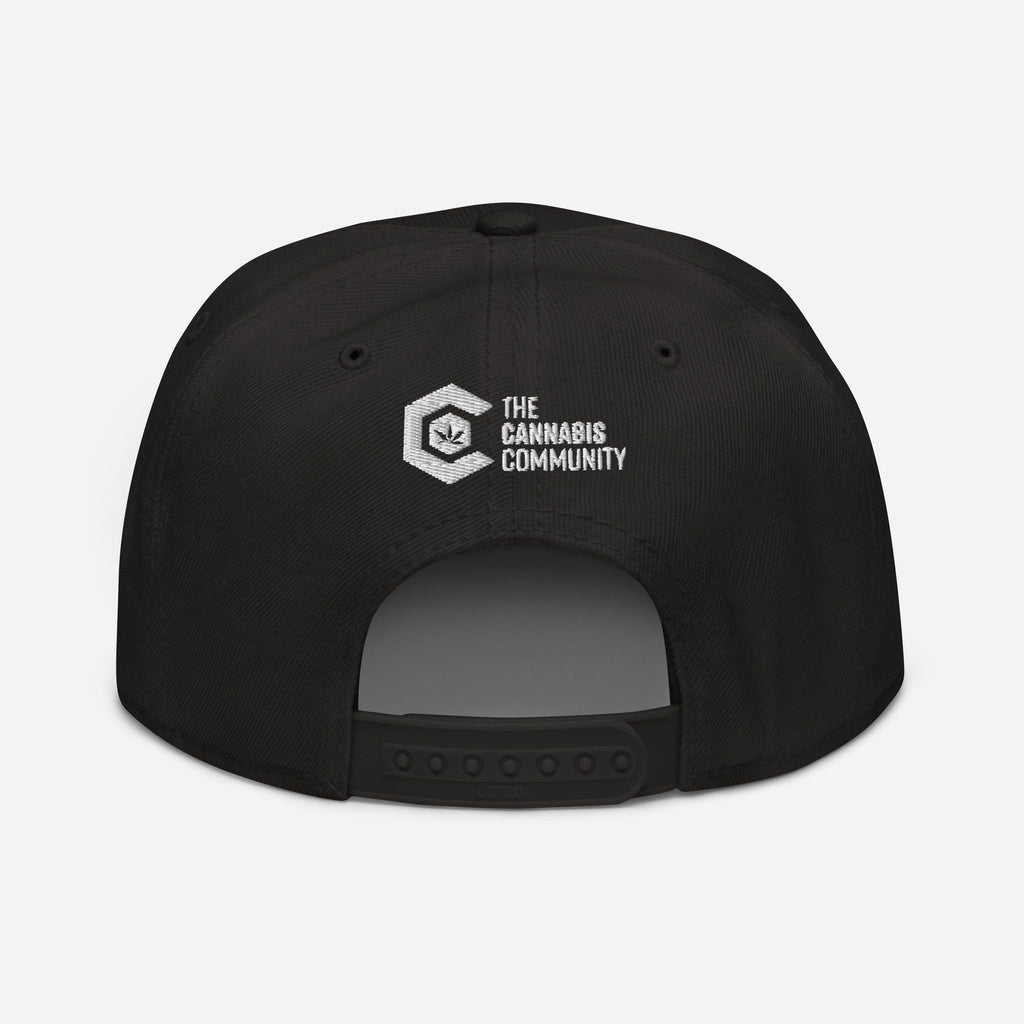 Dopest Mom Cannabis Snapback Hat - Blackthorn 31