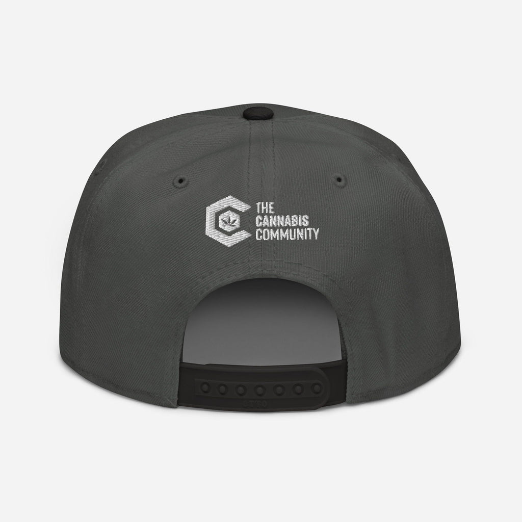 Dopest Mom Cannabis Snapback Hat - Blackthorn 31