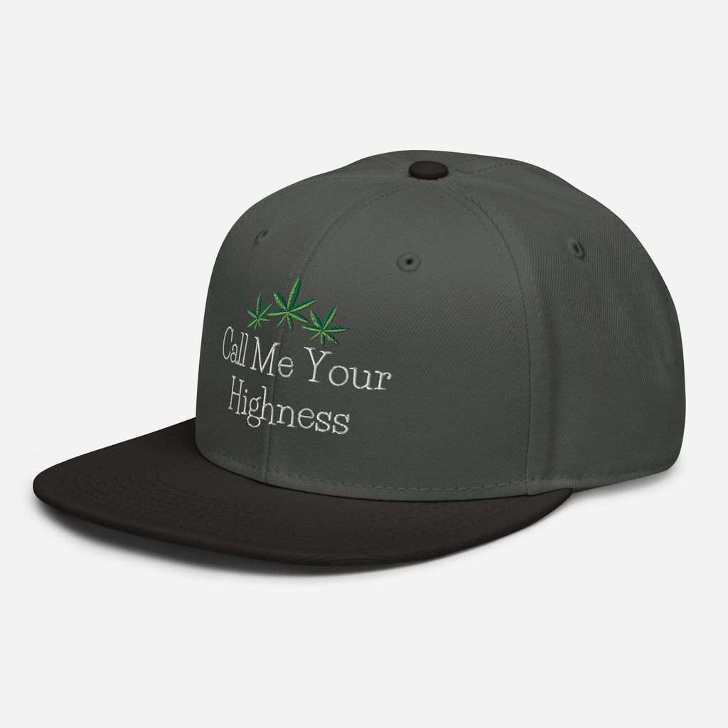 Call Me Your Highness Snapback Hat - Blackthorn 31