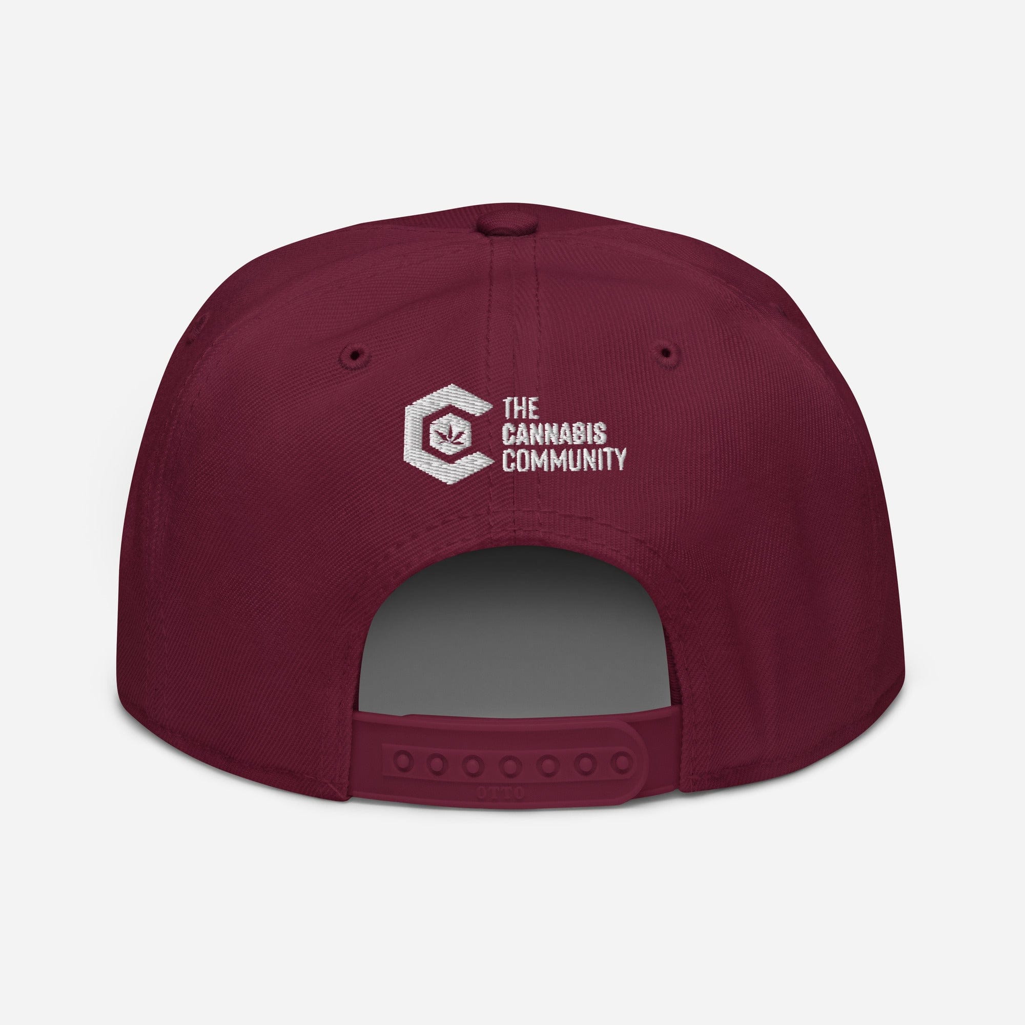 Dopest Mom Cannabis Snapback Hat - Blackthorn 31