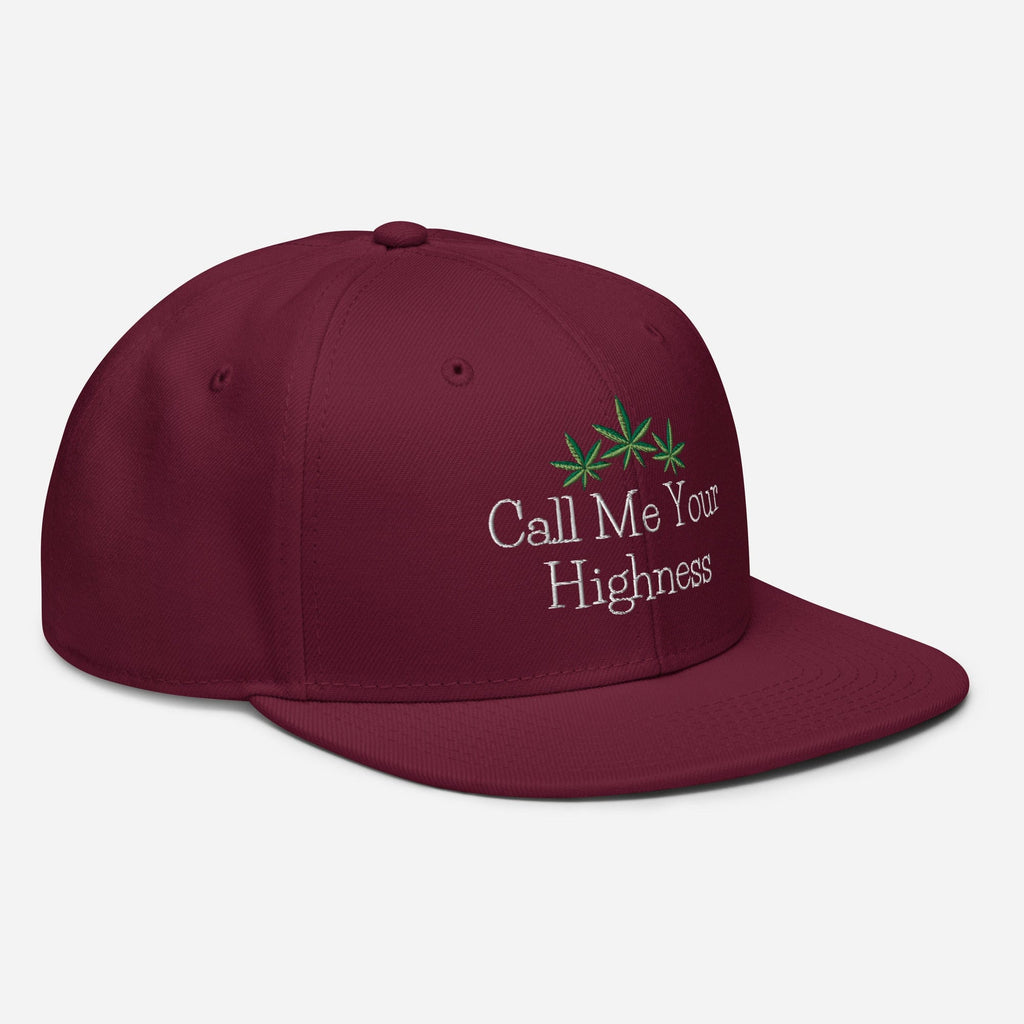 Call Me Your Highness Snapback Hat - Blackthorn 31