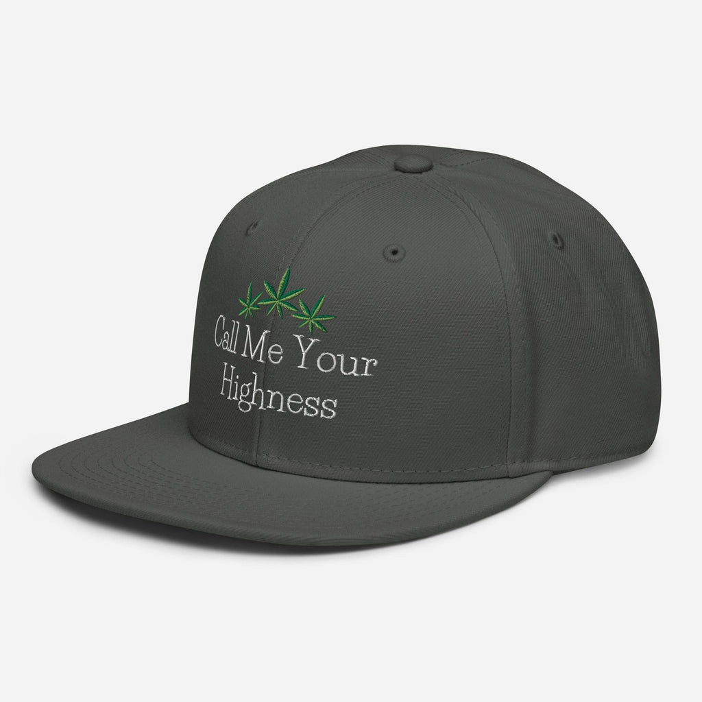 Call Me Your Highness Snapback Hat - Blackthorn 31