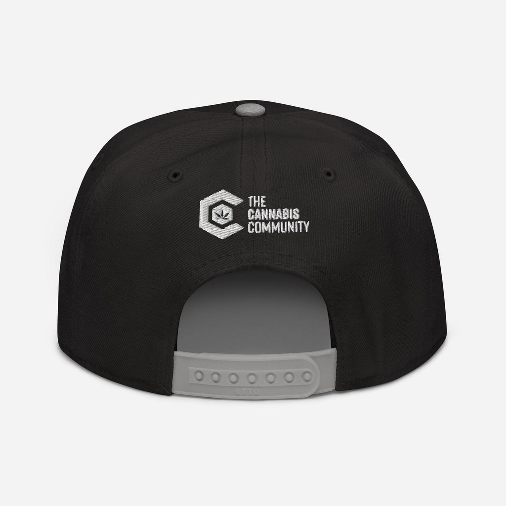 Dopest Mom Cannabis Snapback Hat - Blackthorn 31