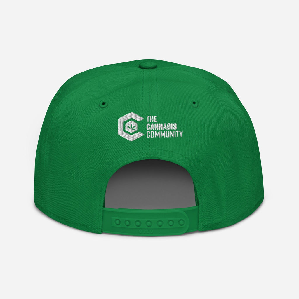 Dopest Mom Cannabis Snapback Hat - Blackthorn 31