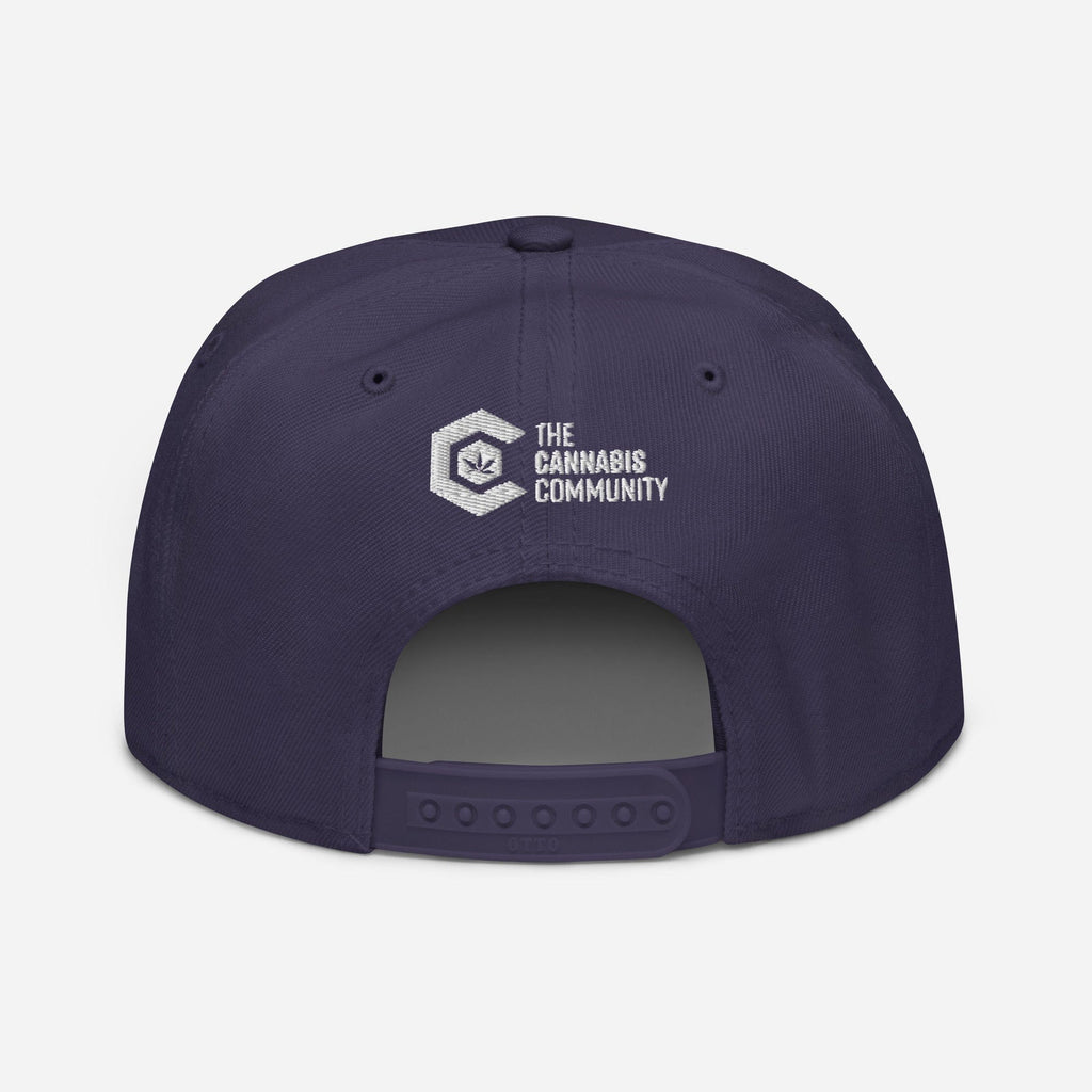 Dopest Mom Cannabis Snapback Hat - Blackthorn 31