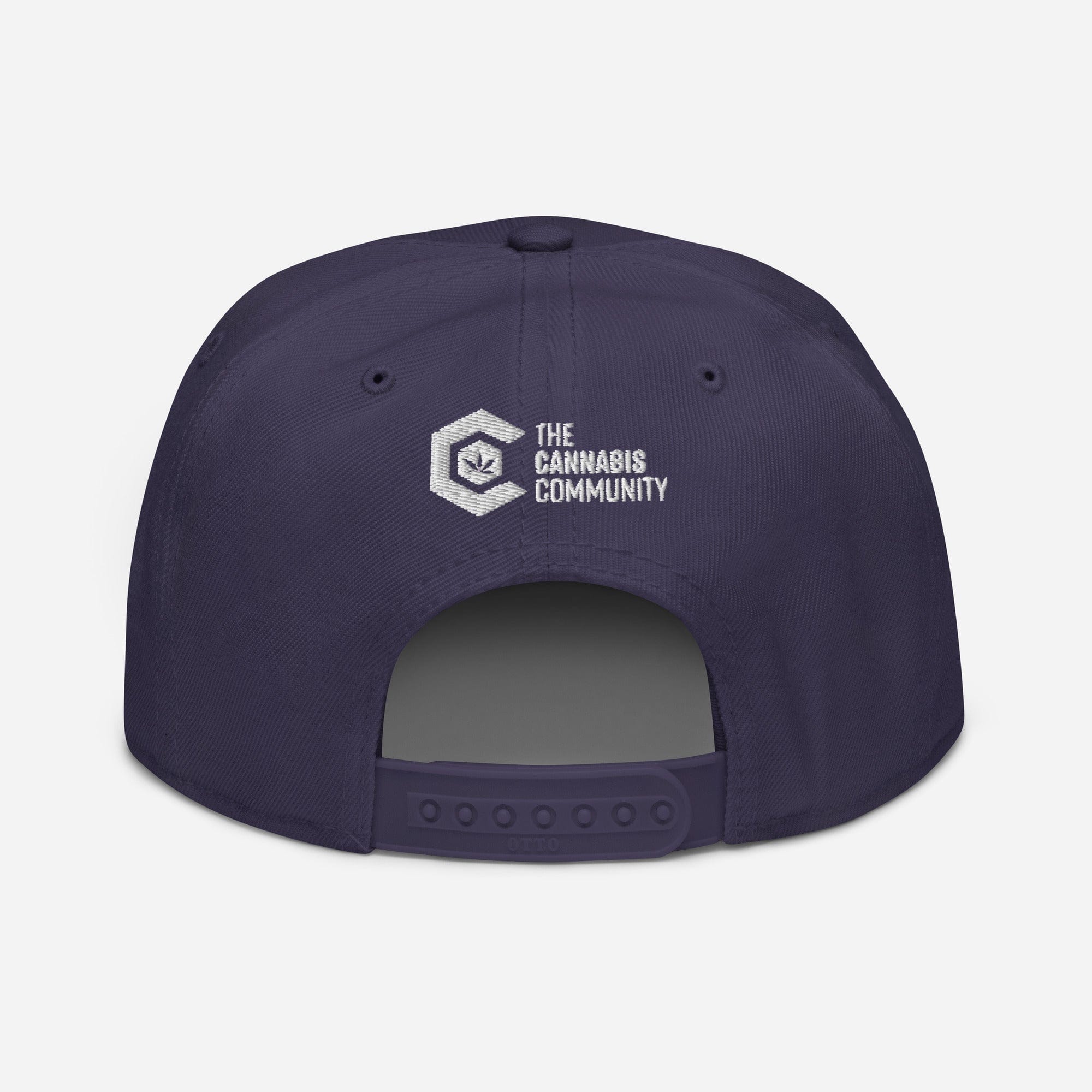 Dopest Mom Cannabis Snapback Hat - Blackthorn 31