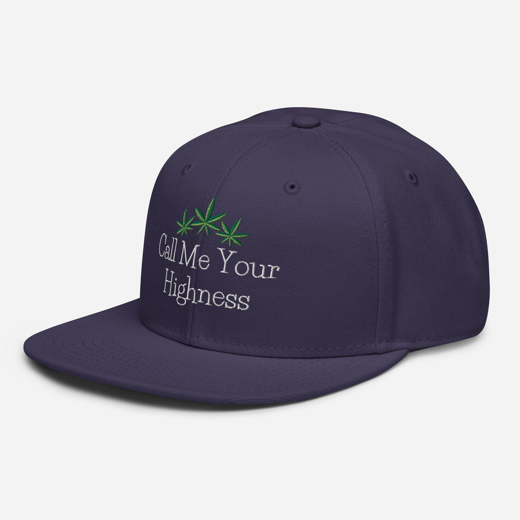 Call Me Your Highness Snapback Hat - Blackthorn 31