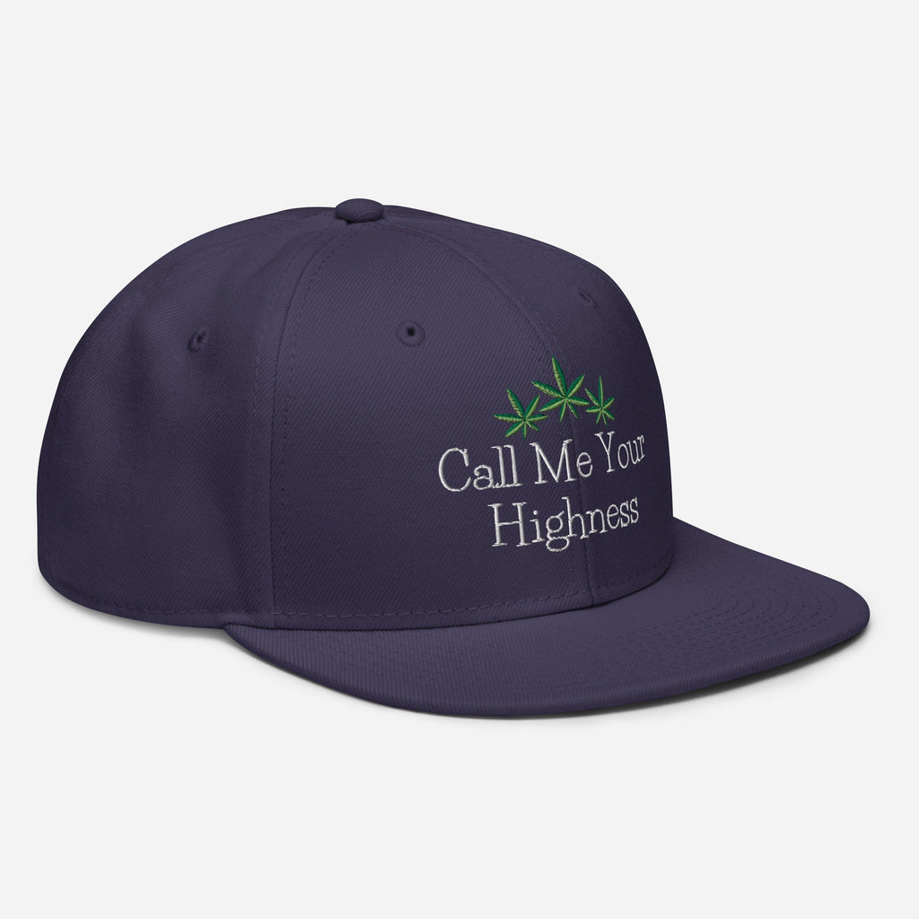 Call Me Your Highness Snapback Hat - Blackthorn 31