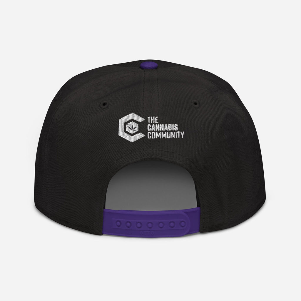 Dopest Mom Cannabis Snapback Hat - Blackthorn 31