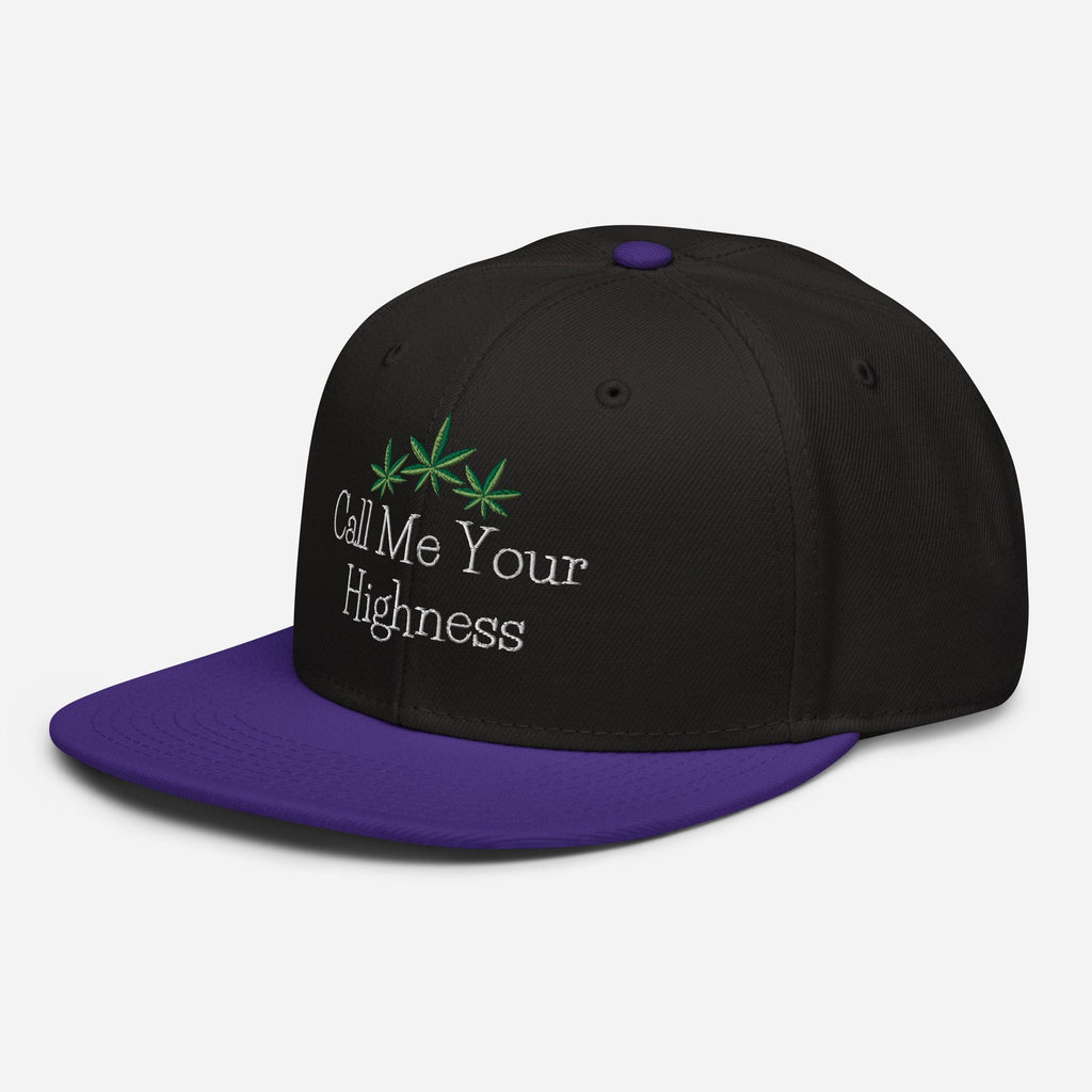 Call Me Your Highness Snapback Hat - Blackthorn 31