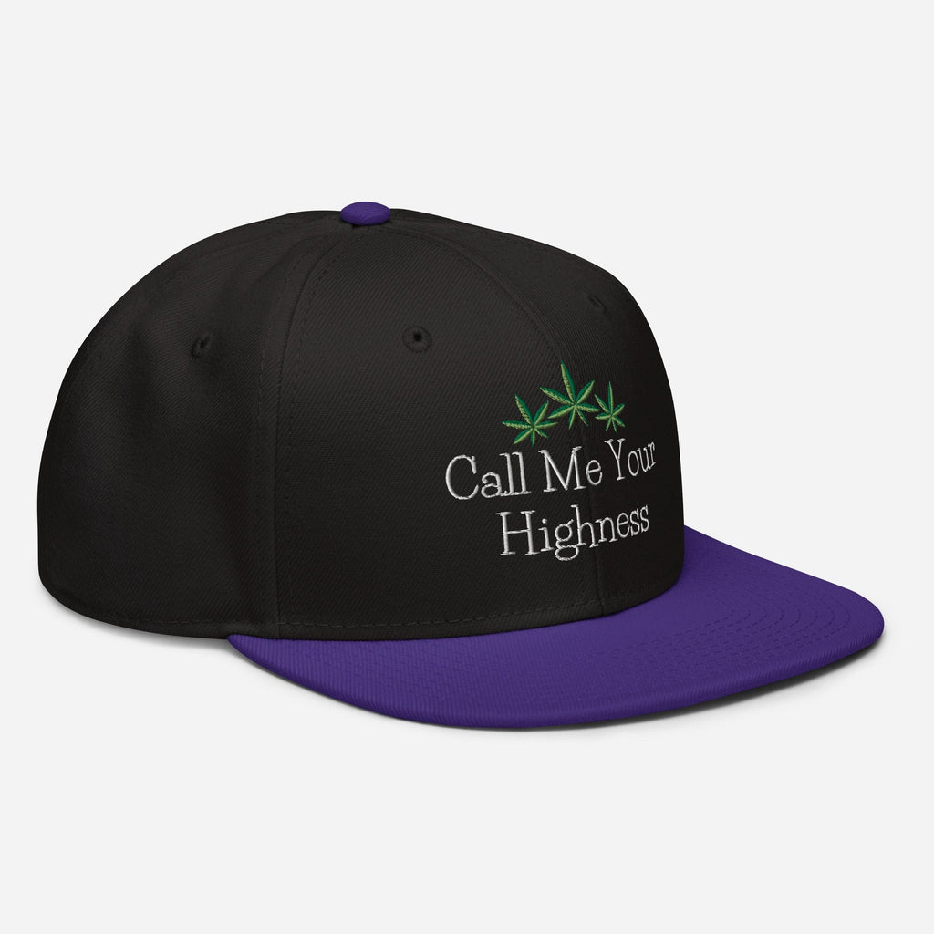 Call Me Your Highness Snapback Hat - Blackthorn 31