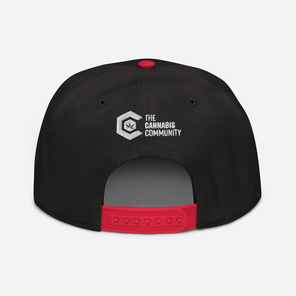 Dopest Mom Cannabis Snapback Hat - Blackthorn 31