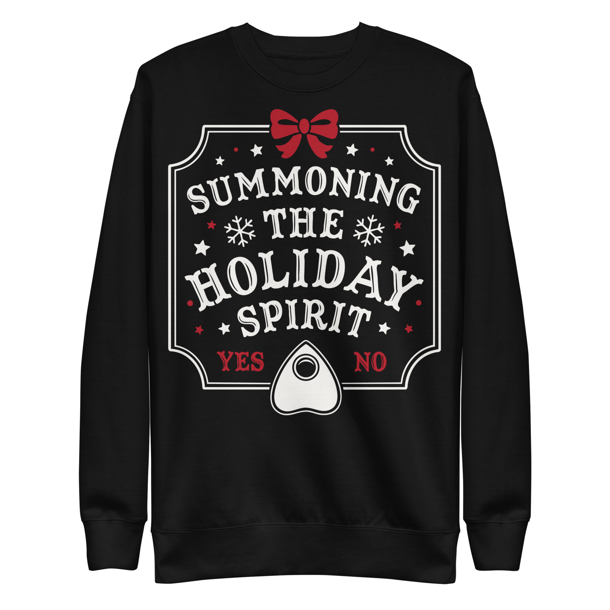 Summoning the Holiday Spirit Unisex Sweatshirt