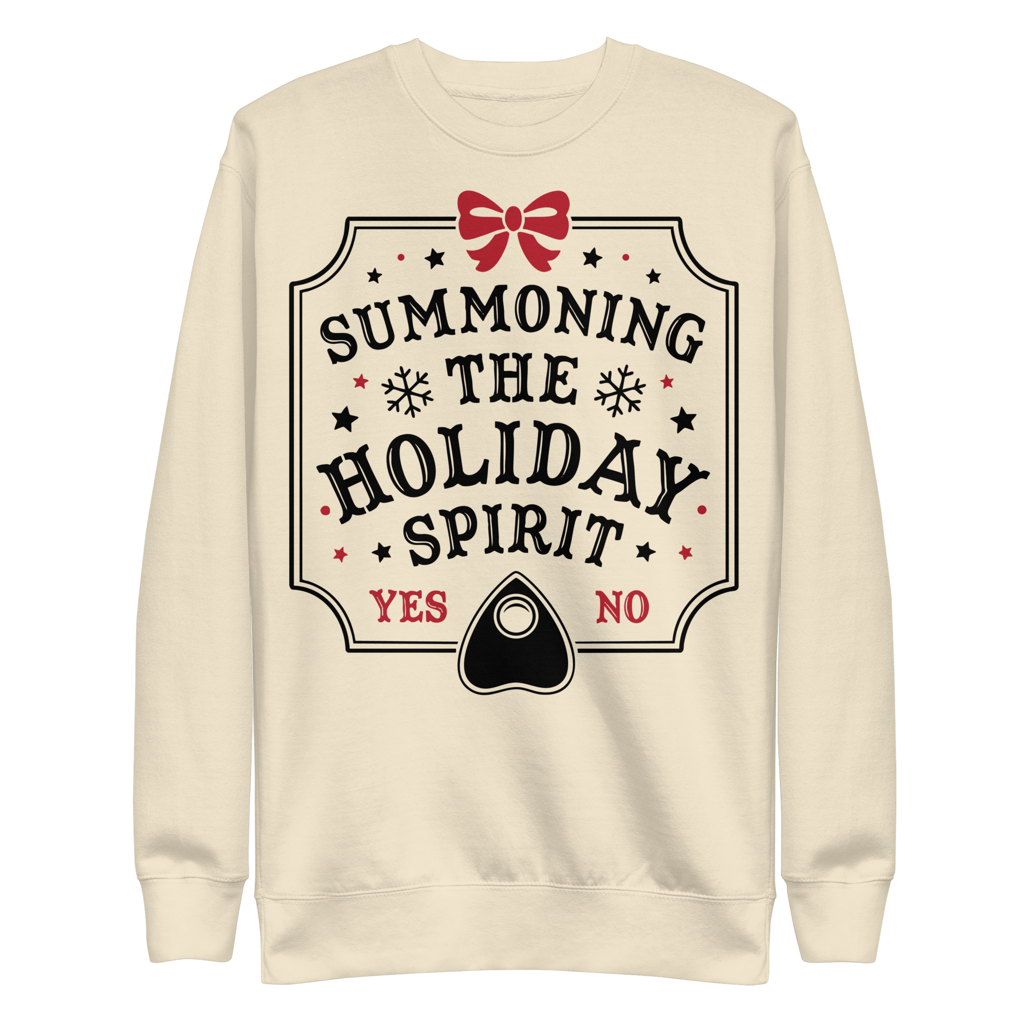 Summoning the Holiday Spirit Unisex Sweatshirt