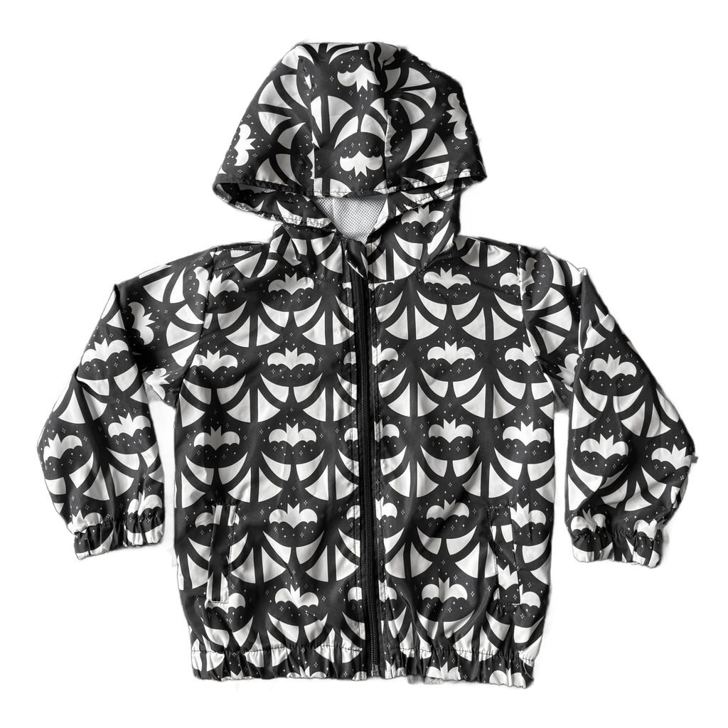 Geo Bats Windbreaker Jacket (Babies/Toddlers/Kids) - Blackthorn 31
